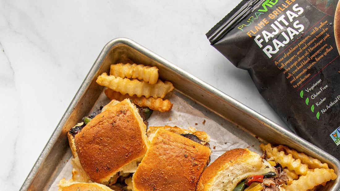 Philly Cheesesteak Sliders
