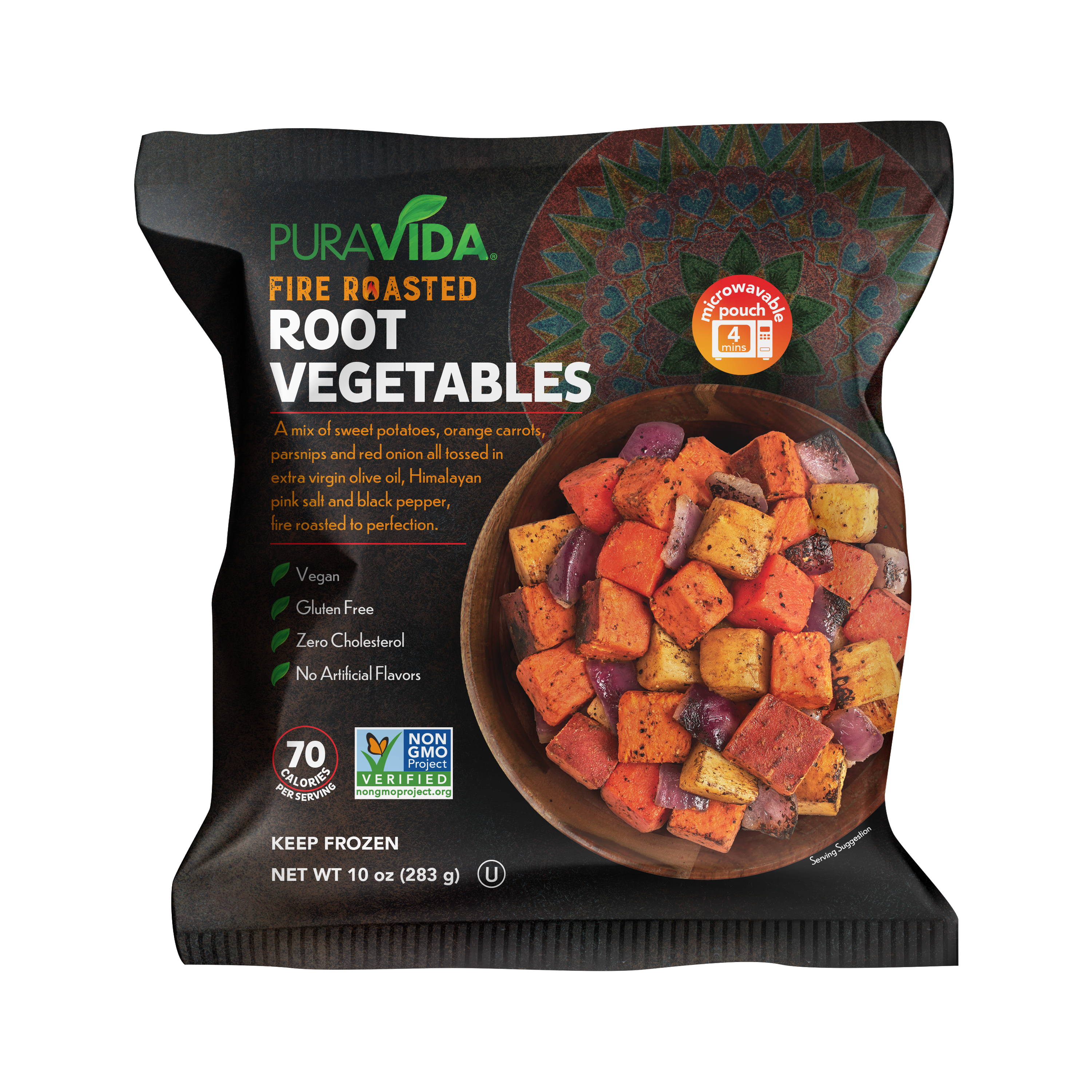 Fire Roasted Root Vegetables