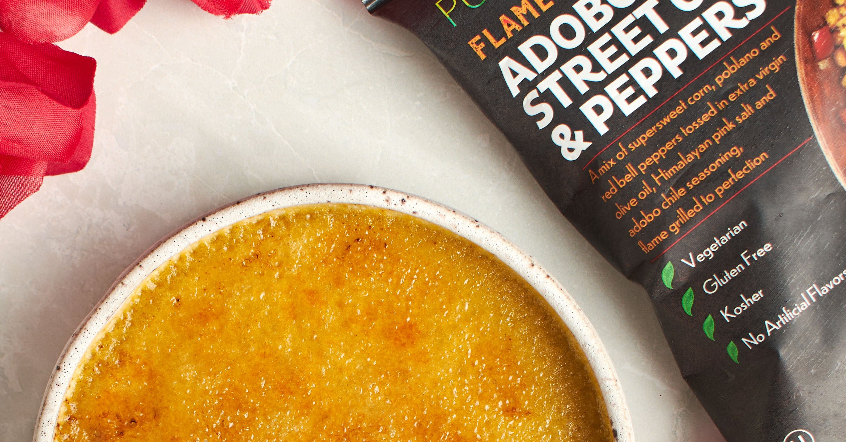 Adobo Street Corn Creme Brulée