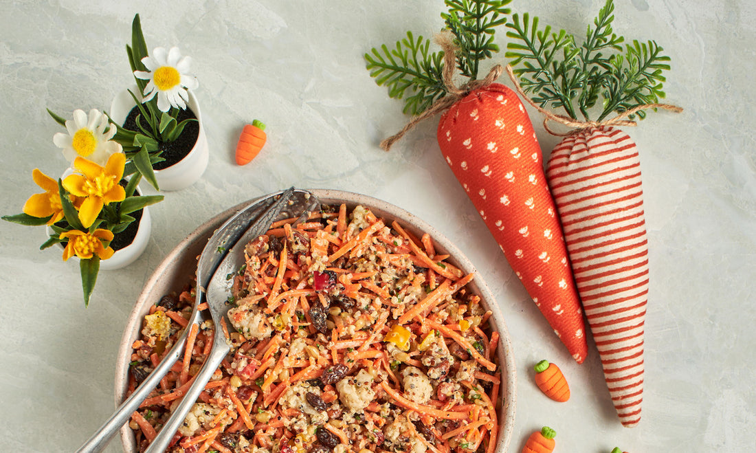 Citrus Herb Grain Carrot Salad
