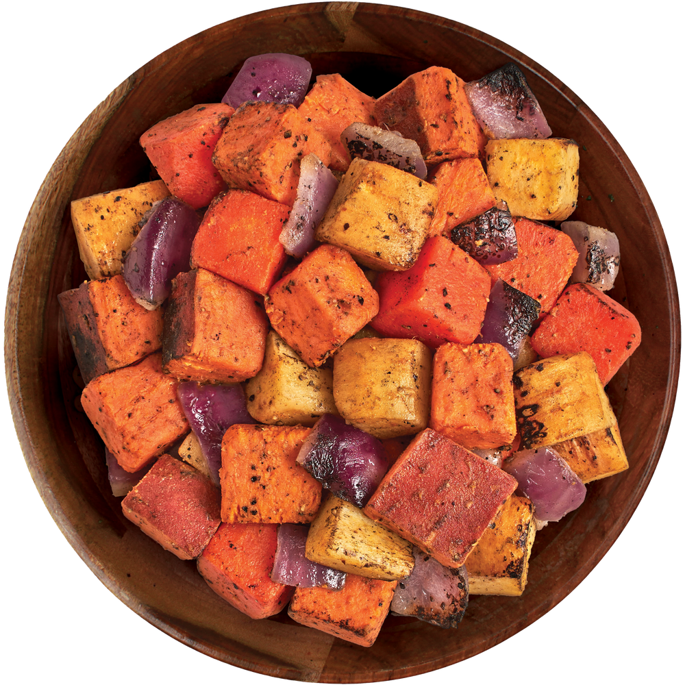 Fire Roasted Root Vegetables