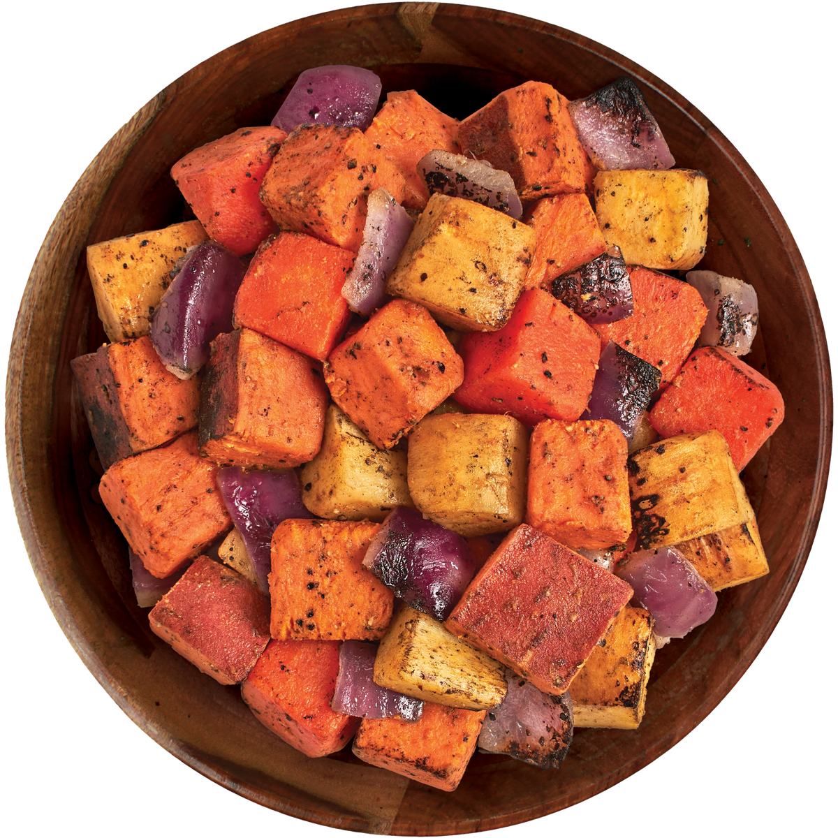 Fire Roasted Root Vegetables