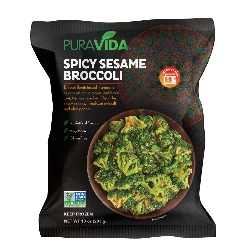 Flame Grilled Spicy Sesame Broccoli