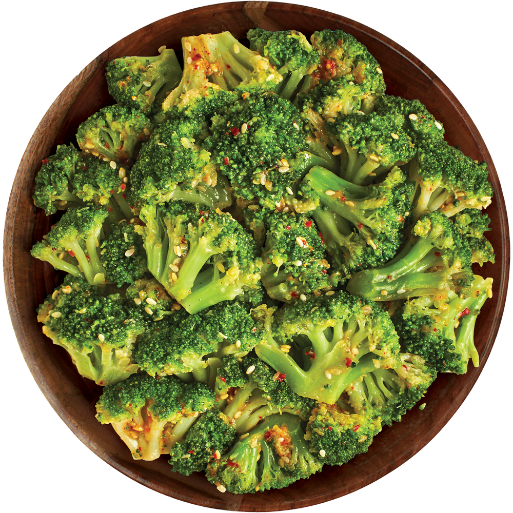 Flame Grilled Spicy Sesame Broccoli