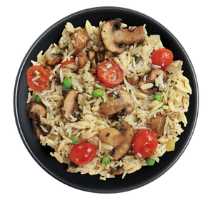 Basmati Orzo Mushroom Pilaf