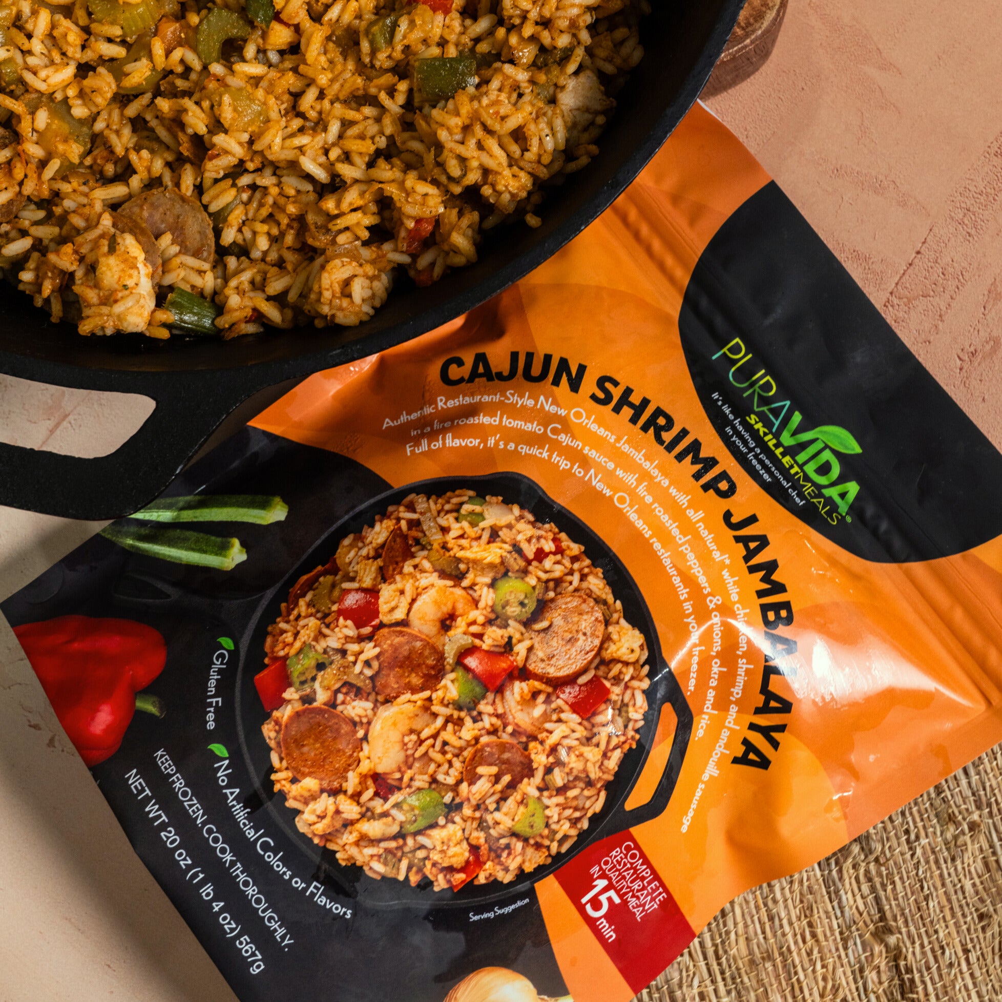 Flame Grilled Cajun Jambalaya