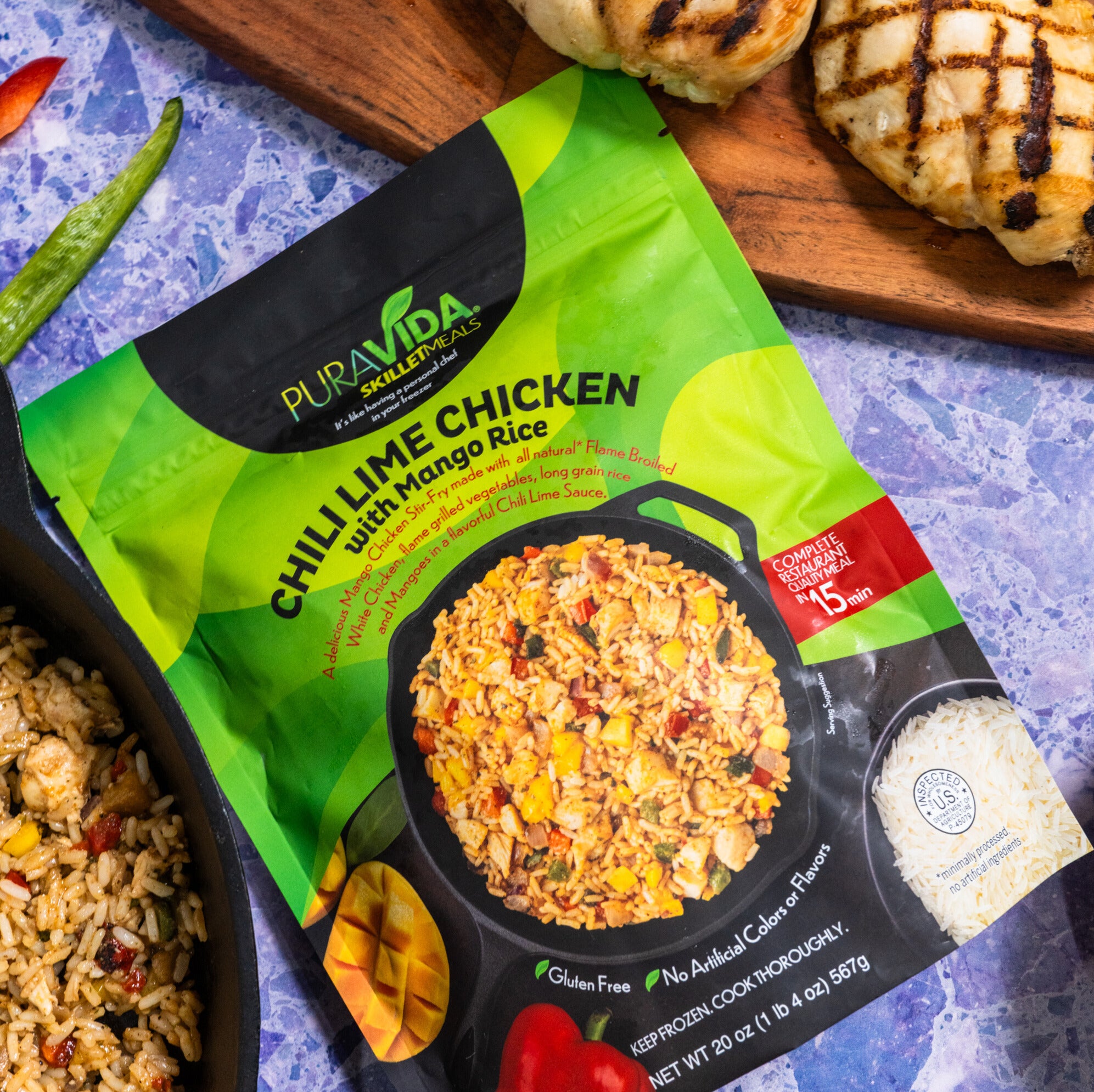 Flame Grilled Cajun Jambalaya