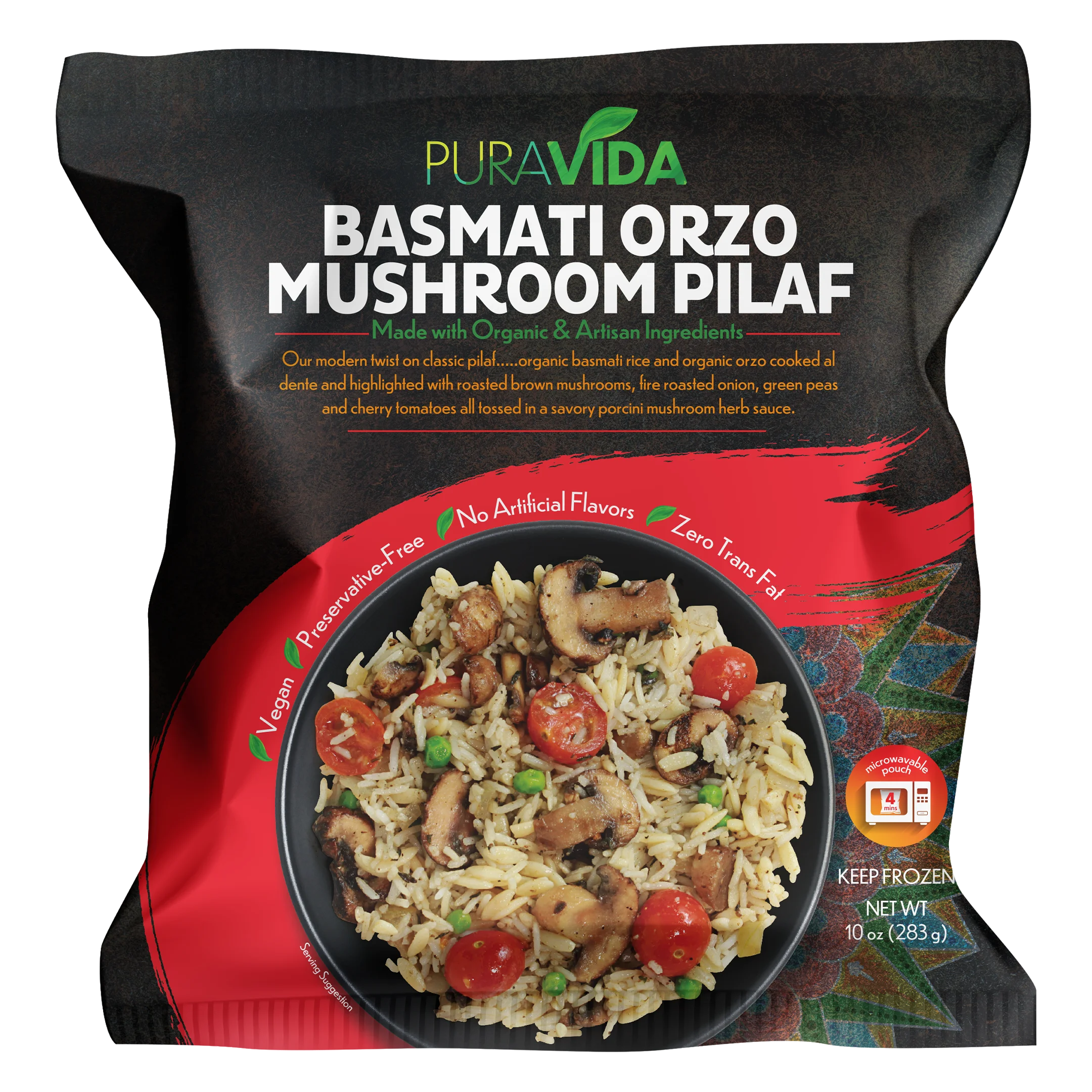 Basmati Orzo Mushroom Pilaf