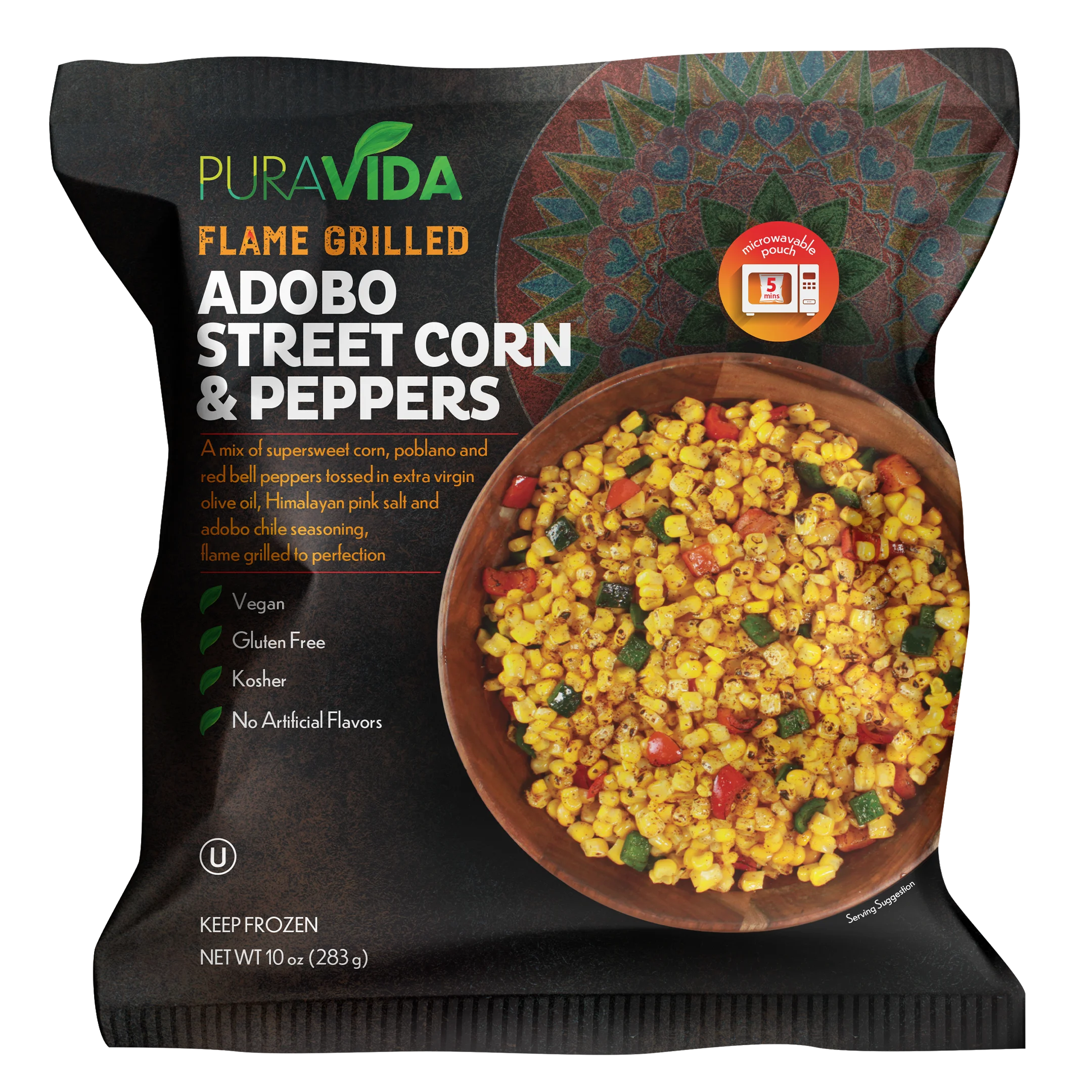 Adobo Street Corn & Peppers